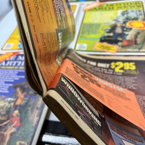 Vintage The Mother Earth News Magazine Lot 1980 Complete 1979 Mar Sep Nov Dec - Picture 4 of 9